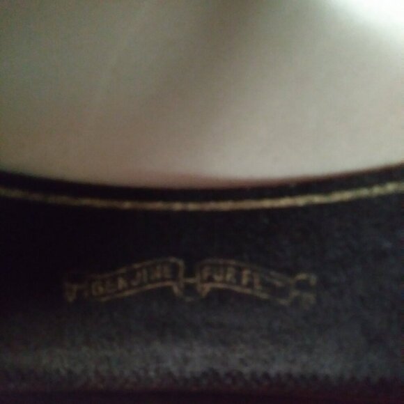 Bailey's Jackson Fur Felt Black Western/Cowboy Hat | Vintage 1990s | Size 6 5/8 - Picture 14 of 16